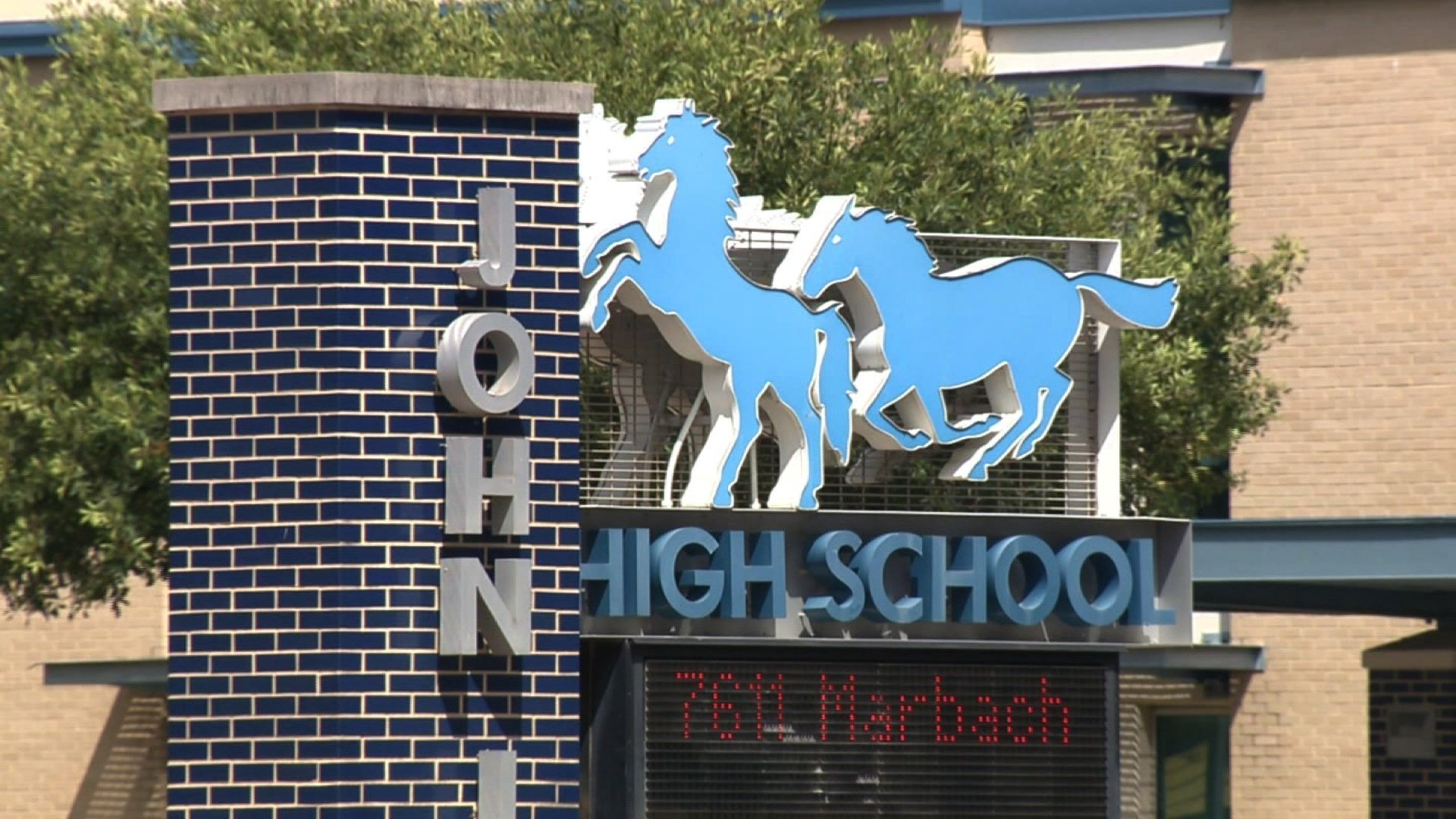 **Embargo: San Antonio, TX**

Video shows two Texas high school football players from John Jay High School in San Antonio hitting an unsuspecting game official. The players were ejected and suspended and Marble Falls police are investigating the incident.