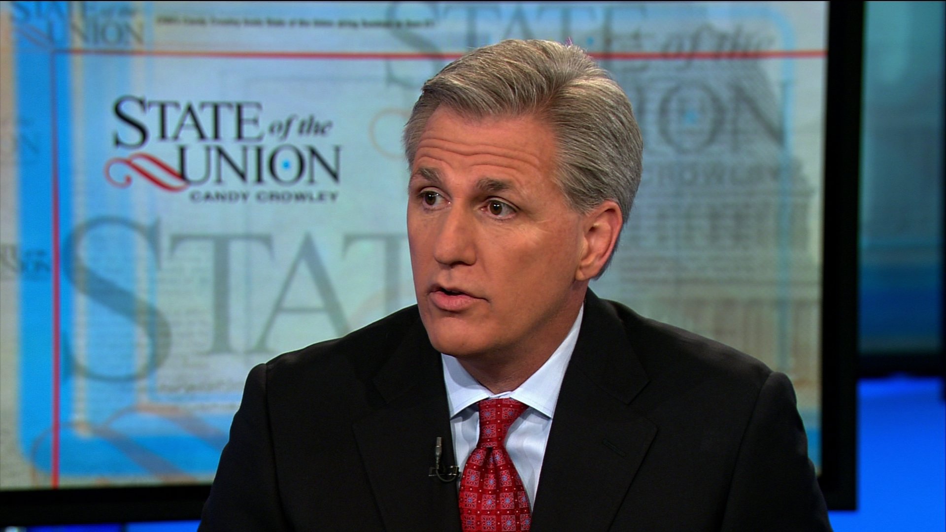 File- Kevin McCarthy, (R-CA), appears on CNN's State of the Union with Candy Crowley on July 10, 2011. McCarthy represents California's 23rd District and is the House Majority Leader.
