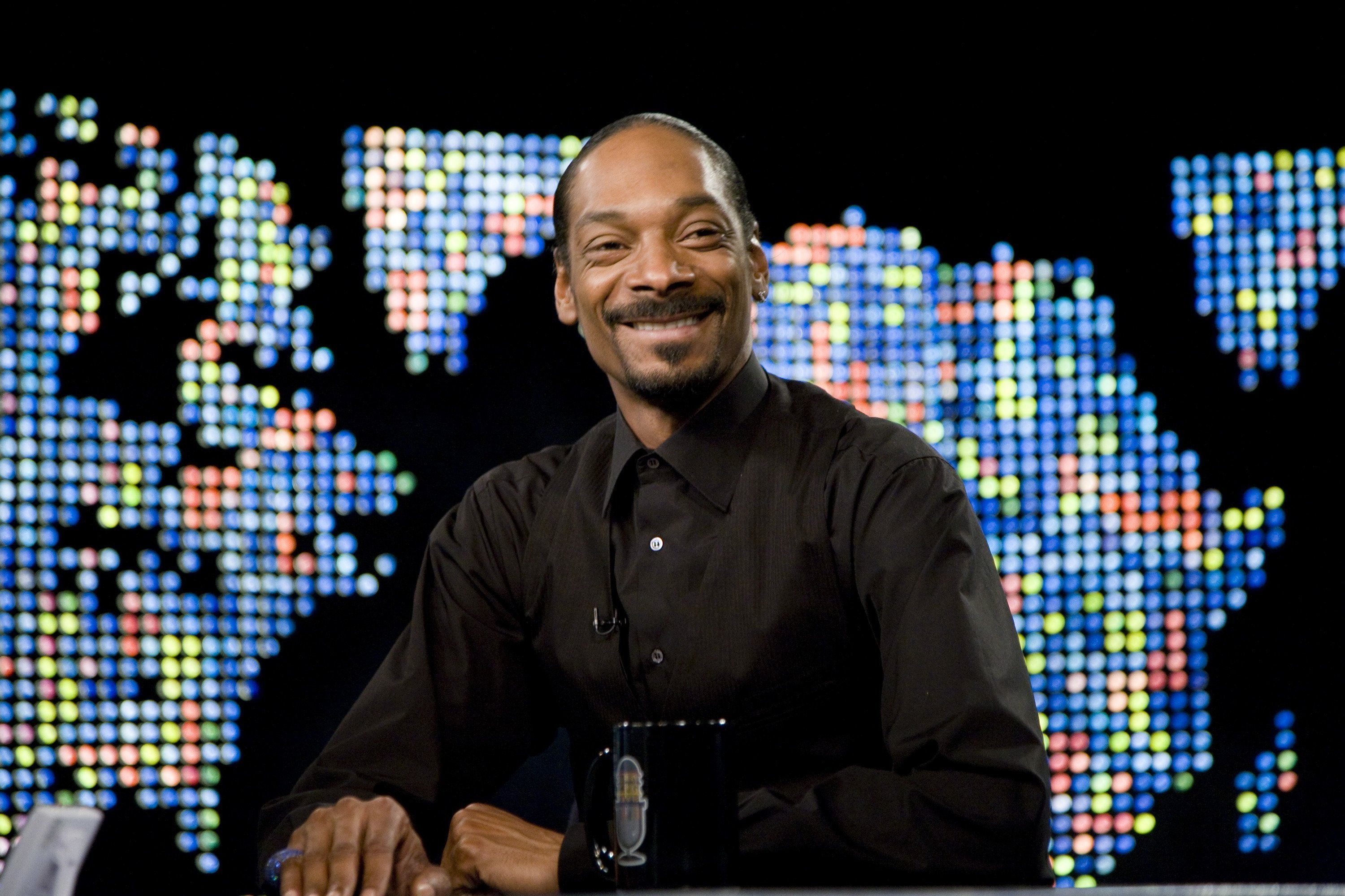Rapper and actor Snoop Dogg appears on CNN's "Larry King Live" on January 28, 2008.