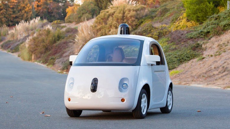 A police officer pulled over one of Google's self-driving cars on Thursday, November 12, 2015 in Mountain View, California and saw no driver, he spoke to the passenger instead.