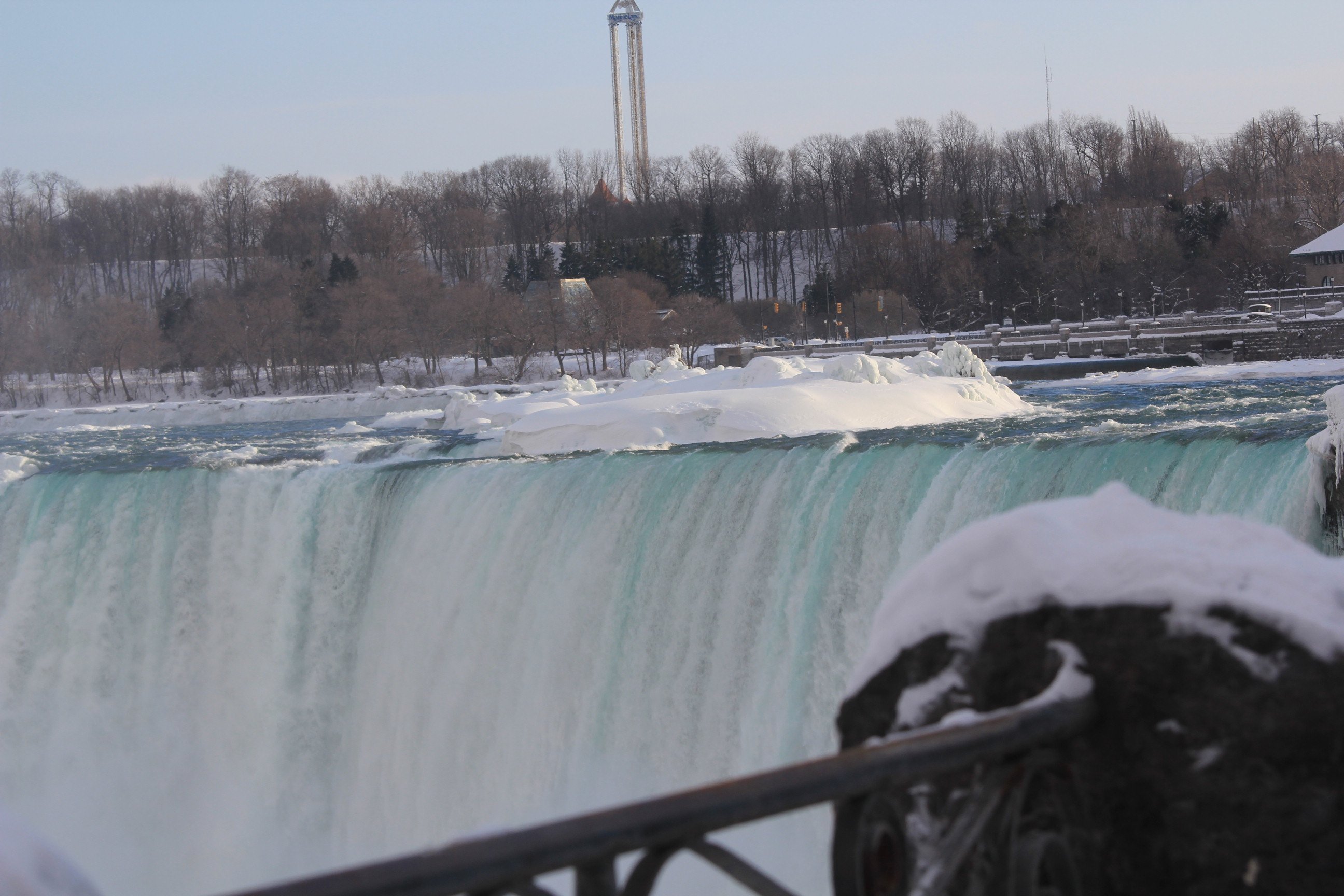 A proposal to replace two 115-year-old bridges connecting the U.S. mainland with Goat Island -- a green space located between American Falls and Bridal Veil Falls -- may require shutting down the American Falls, according to an assessment from New York State's park and transportation agencies