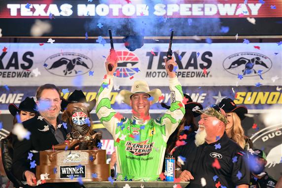 At least for now, Kyle Busch is the law in NASCAR.  Four straight wins over the sport's top series.