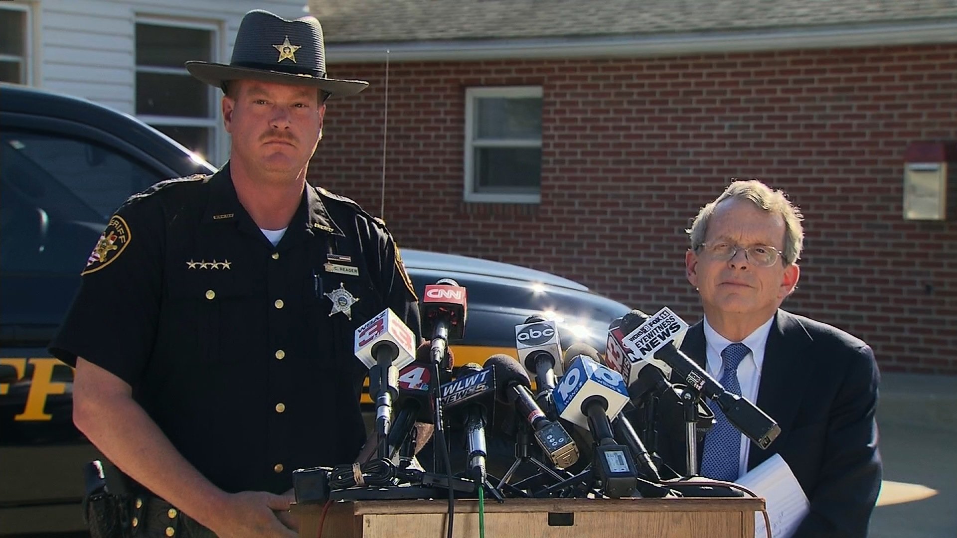 Investigators found three marijuana "grow operations" at residences where eight family members were slain in southern Ohio, state Attorney General Mike DeWine said Sunday at a news conference.