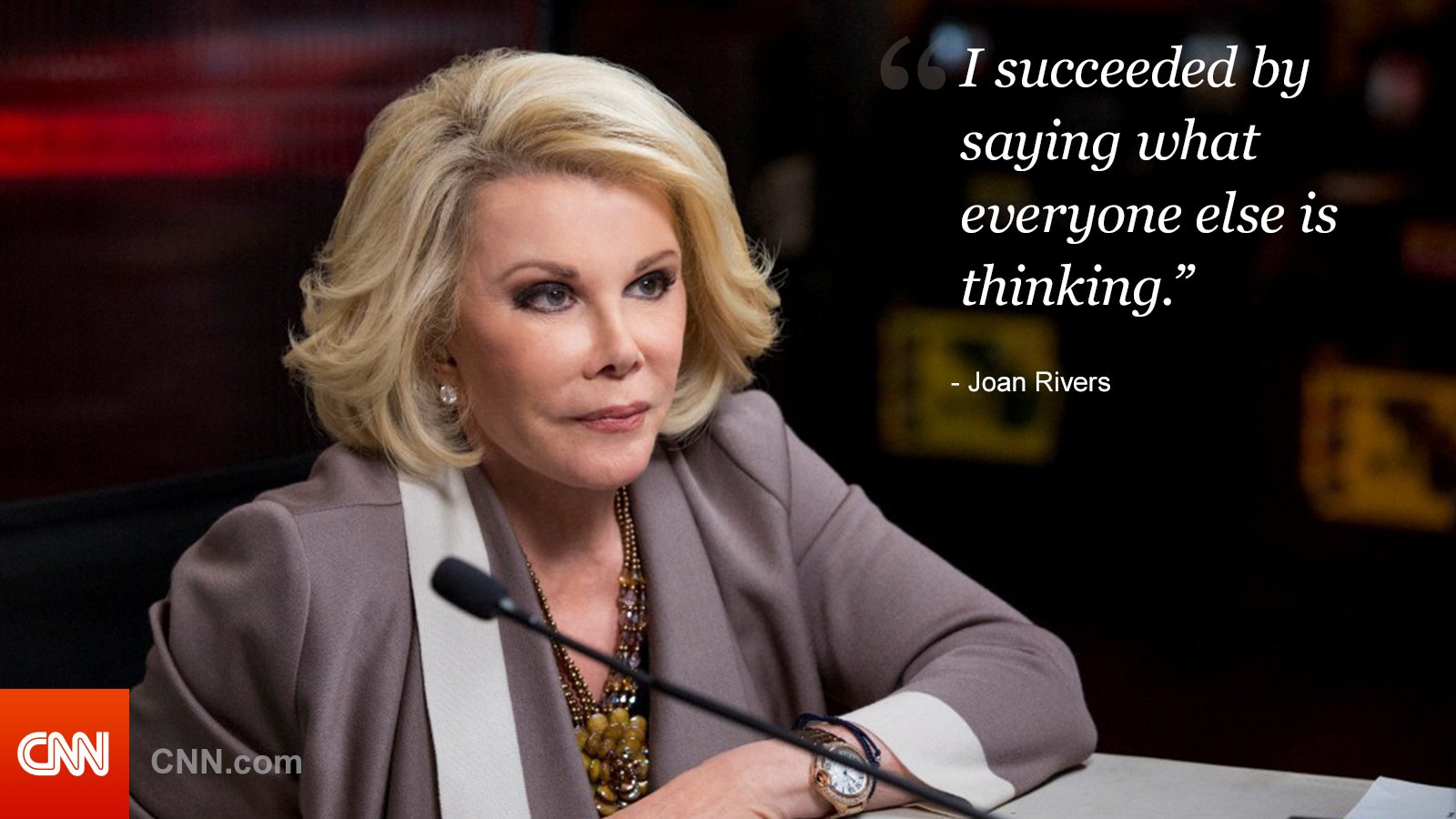 Comedian Joan Rivers died in a New York hospital Thursday afternoon, a week after suffering cardiac arrest during a medical procedure, her daughter said.