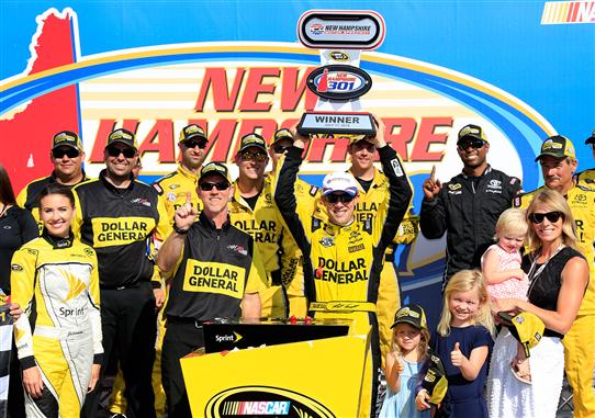 Matt Kenseth took the victory at New Hampshire, while leading into the week the focus was on a driver who stepped aside.