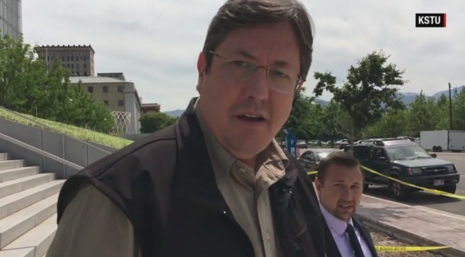 *Embargo: Salt Lake City, UT*

Bishop Lyle Jeffs of the Fundamentalist Church of Jesus Christ of Latter-Day Saints, a leader of a notorious polygamist Mormon sect has given the feds the slip -- with some help from a little olive oil.