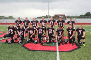 SENIORS: Front-Chris O'Shea, Brock Bowman, Mason Royer, Steve Sawyer, Peyton Priester, Seth Caldwell,Ryan Lezzer, Josh Serena. Back-John Maines, Hunter Bumbarger, Dylan Fenton, Richard Massimino, Matt Collins, Cody Gomola, River Stone.