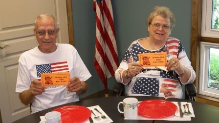 Clearfield Center for Active Living volunteers, Arden “Ed” & Carol Owens, are ready for the fall Dining Out Club, which begins this month. (Provided photo)