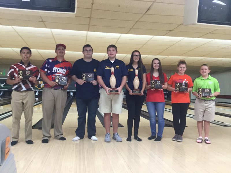 From L to R: Antonio Willar, Brandon Orsich, Dalton Doverspike, Ryan Mitskavich, Cameron Spring, Allison Beimel, Krissa Lichvarcik, and Melia Mitskavich.