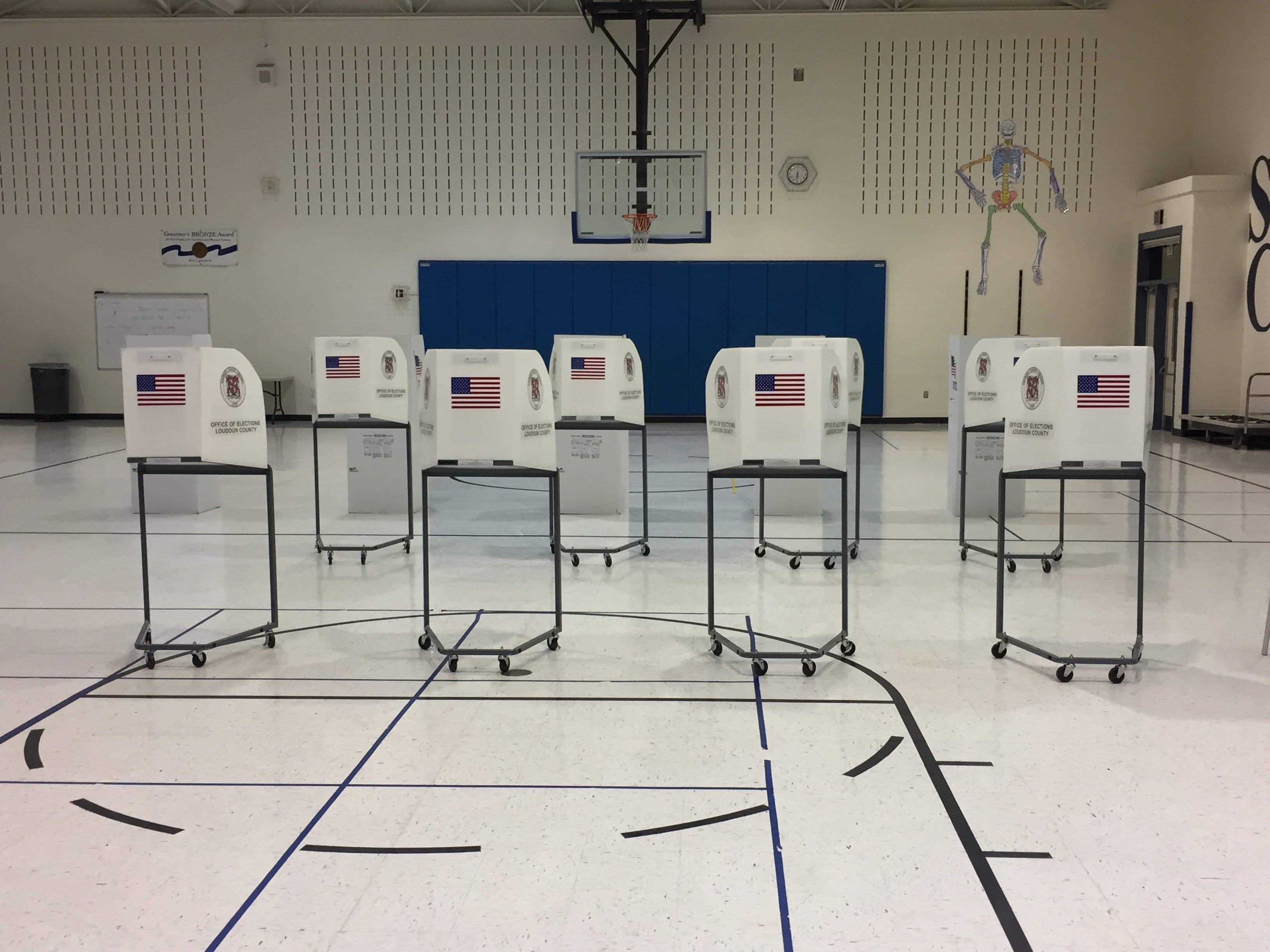Voting has begun in the 2016 Presidential Election in Ashburn, VA.