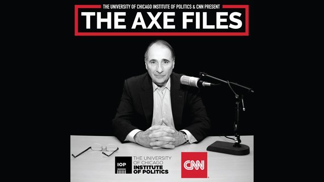 The Axe Files, featuring David Axelrod, is a podcast distributed by CNN and produced at the University of Chicago Institute of Politics. The author works at the institute.