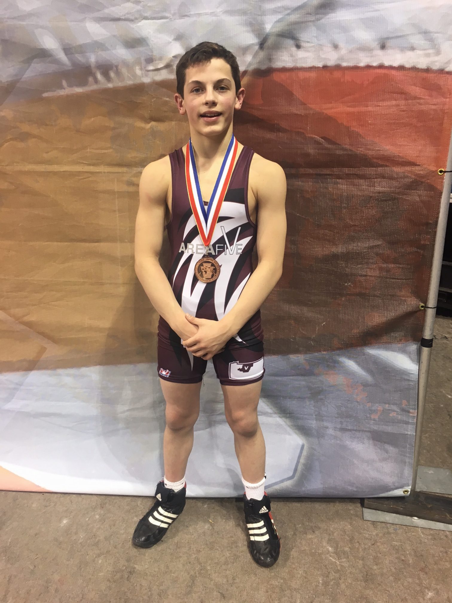 Mark McGonigal took 5th place at the PJW Youth State Championships