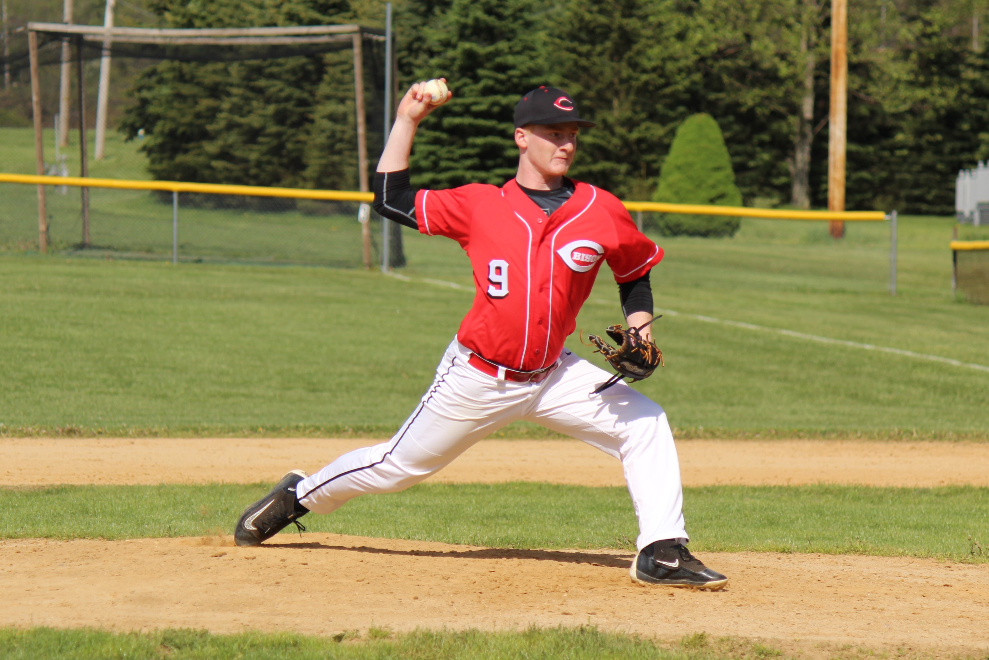 Jake Sorbera pitched the entire game, giving up three hits and striking out five.