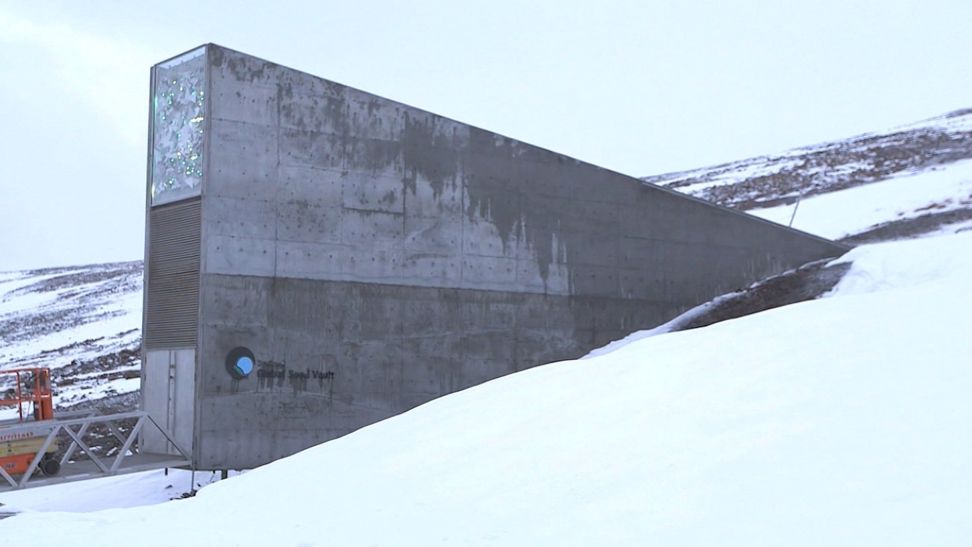 File photo: outside the Svalbard Global Seed Vault