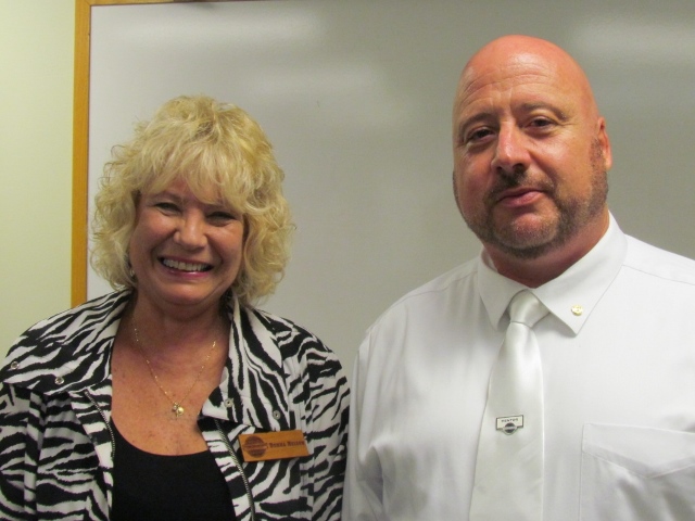 Shown are Donna Nelson and Jeff Yetzer. (Provided photo)