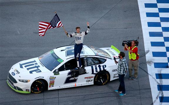 Four restrictor plate races, and all four were won by the Ford Motor Company.  None bigger than the one Keselowski had on Sunday.