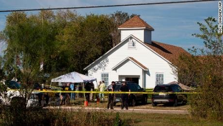 **This image is for use with this specific article only.**

Multiple people have been killed and many more injured in a shooting Sunday at First Baptist Church of Sutherland Springs, Texas, authorities said.