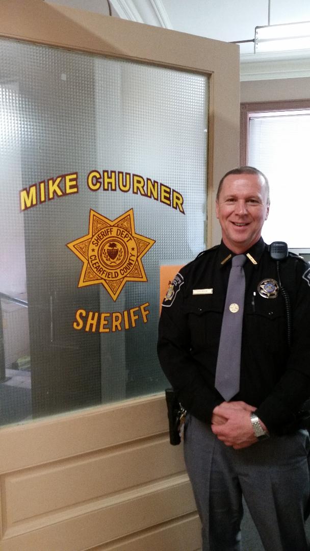 Clearfield County Sheriff Michael Churner  (GANT File photo)