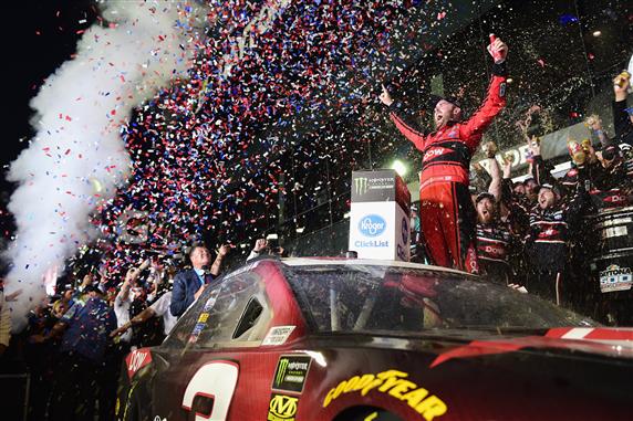Seeing the No. 3 in victory lane, at Daytona, has so many emotions from so many fans.