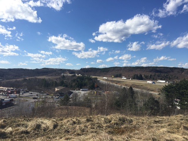 The North Parcel of the Commerce Park contains over 25-acres overlooking Interstate 80, exit 120 in Clearfield County. The shovel-ready site is being showcased to casino operators in effort to attract a mini casino in Lawrence Township. (Provided photo)