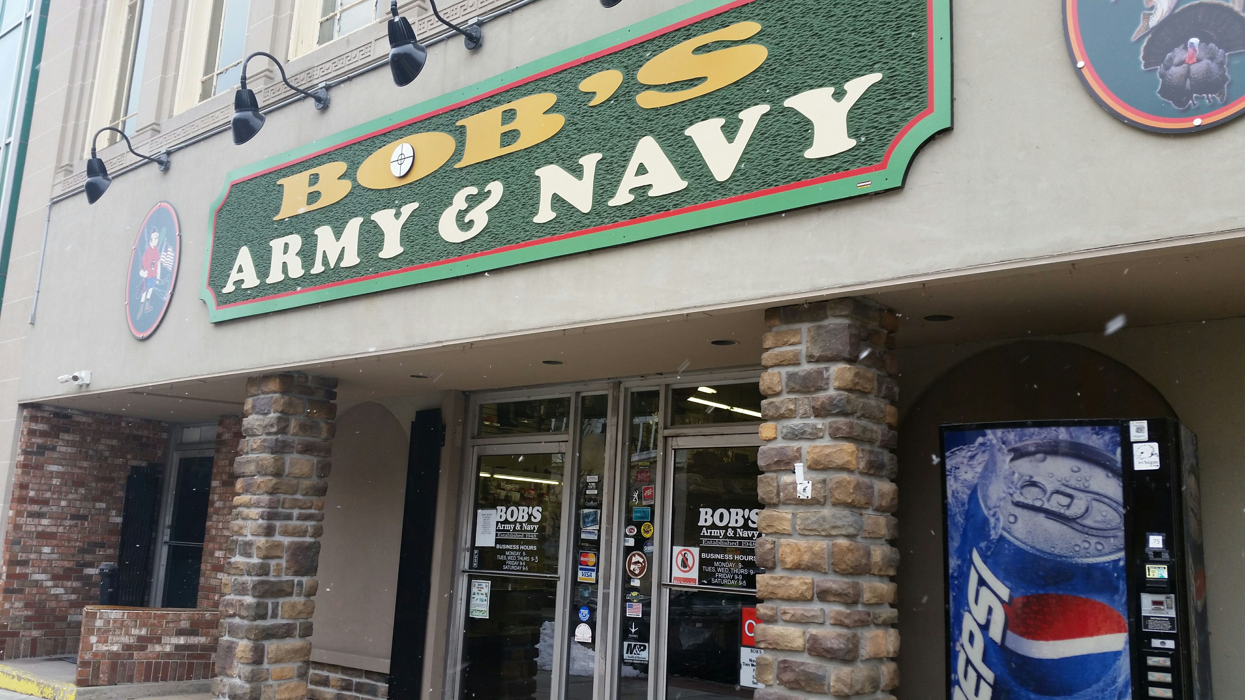 When a young married couple decided to open an army surplus store, they had no idea they were creating a legacy. This year, Bob's Army and Navy in Clearfield will celebrate 70 years in business. The store, started by Robert and Emily Grimminger in 1948 continues to be a family-run business that has become an icon of the downtown Clearfield area. (Photo by Kimberly Finnigan)