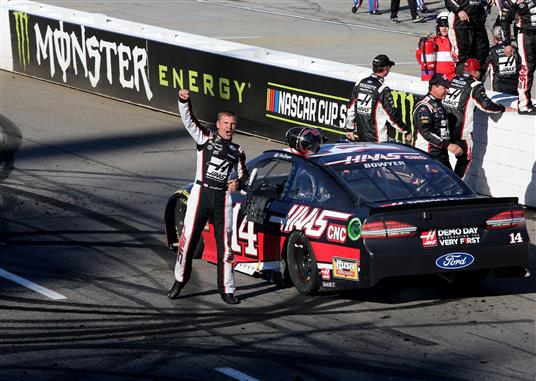 He waited 190 races, and one day, but the wait was well worth it for Clint Bowyer.