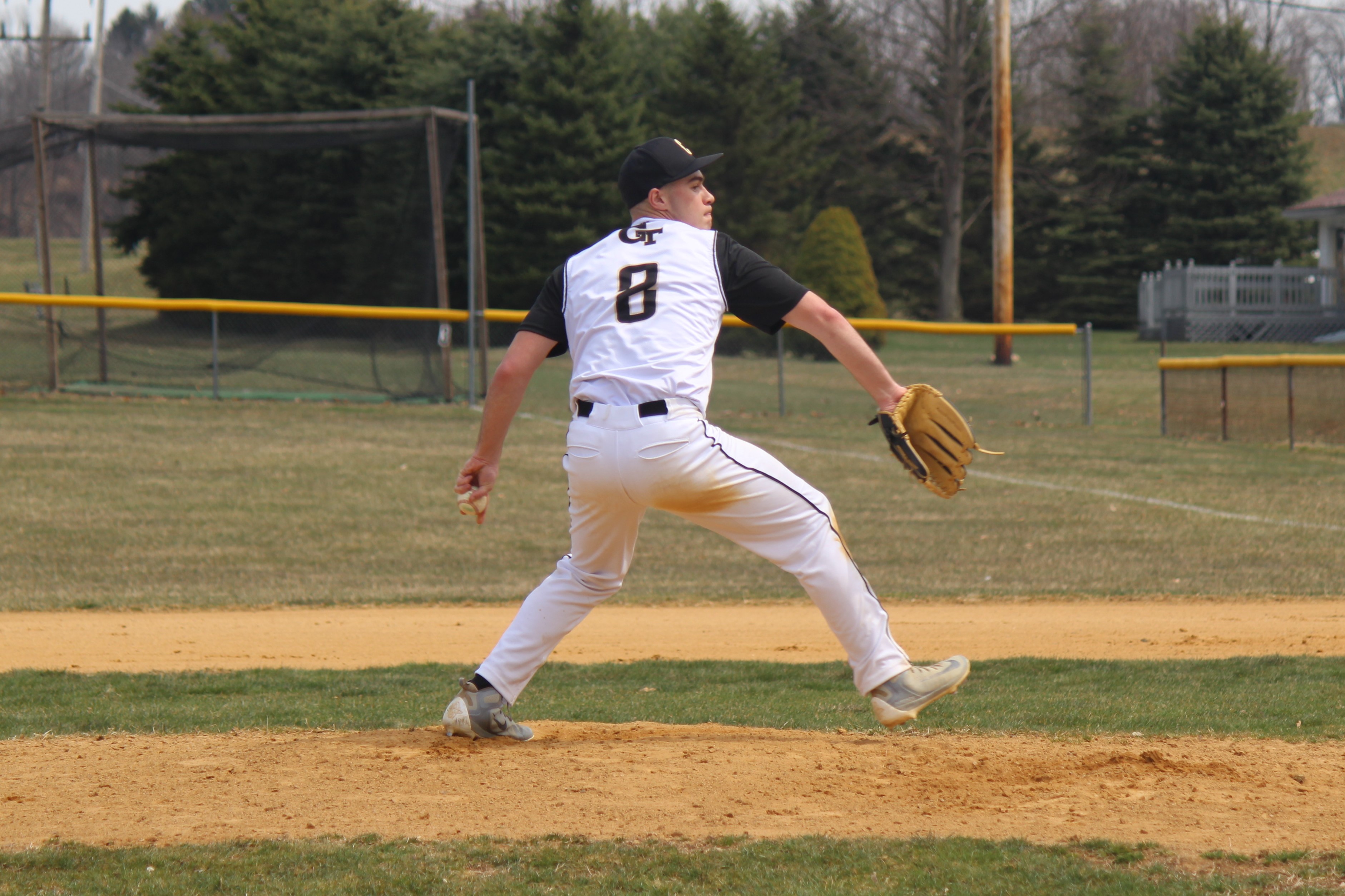Bryce Timko held Johnsonburg to one hit in game two, adding in eight strikeouts, for his third win of the year.