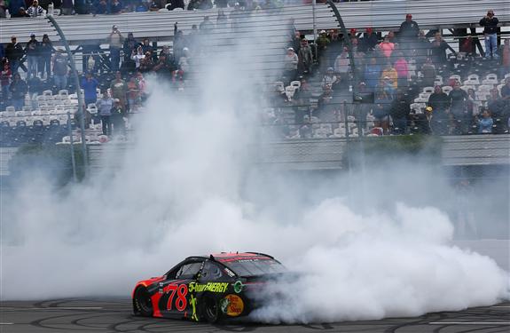 It was time for Truex to burn it down once again.  He's still got fight left in this title hunt.