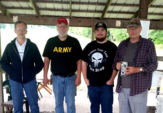 Picturedl from left, are Ed Rethi, Tom Hamilton, Branden Shaw and Bob Horton. (Provided photo)