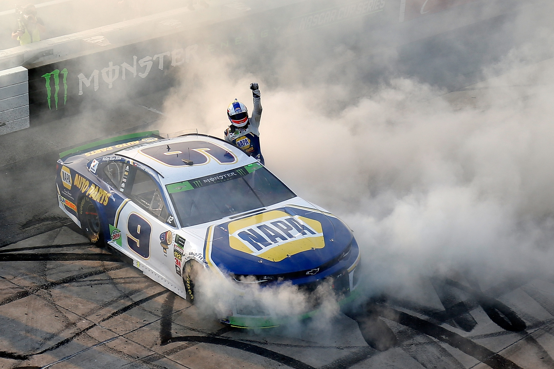 Old tires for the new guard, but Chase Elliott is continuing his quest for a championship.