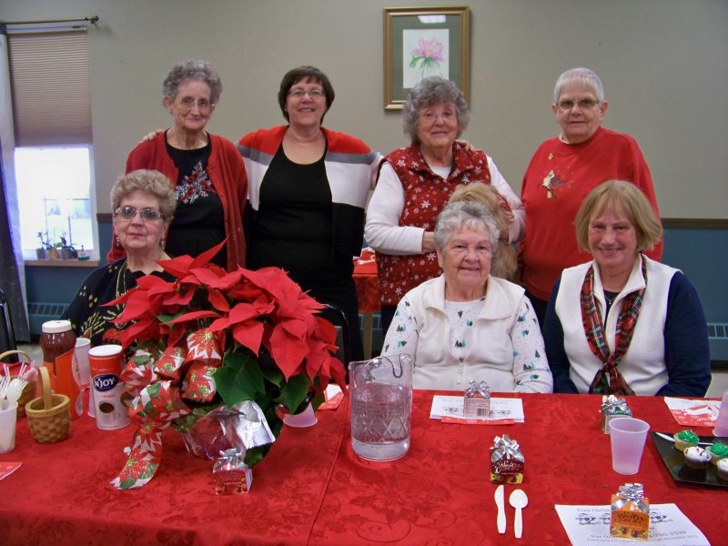 Pictured in front row: Sylvia Marshall, Phyllis Bauman and Sherry Hoover
Back row: Donna Shaw, Bobbie Sopic, Alice & Lucy Pollock and Nadine Bressler
(Provided Photo).