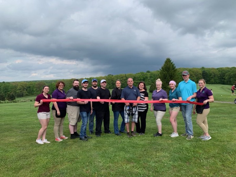 Pictured, from left to right, are: Liliane Sysko, Kasey Gressler, Judson Zeigler, Ron Button, Brandon Hull, Eric Neal, Chef-Amber Winkler, Shawn Whalin, Jackie Whalin, Brittany Jacobs, Rylee Welsh, Cooper Bray and Rose Michaux. (Provided photo)
