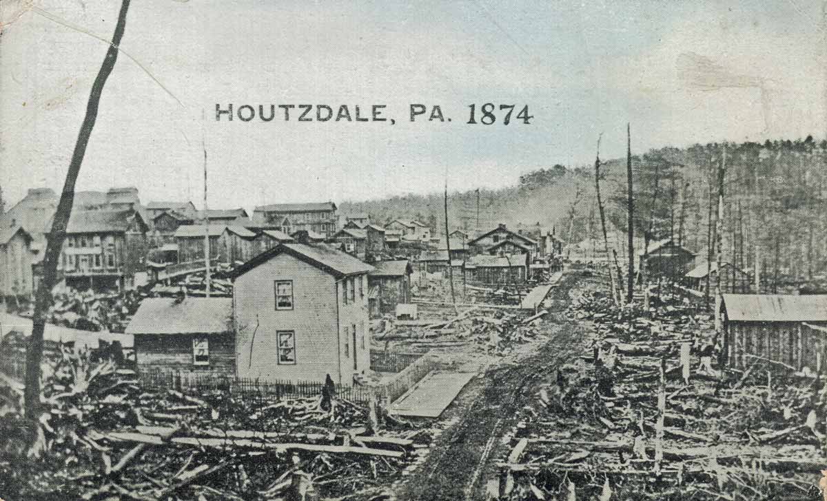 Throwback Thursday The Oldest Known Photo of Houtzdale