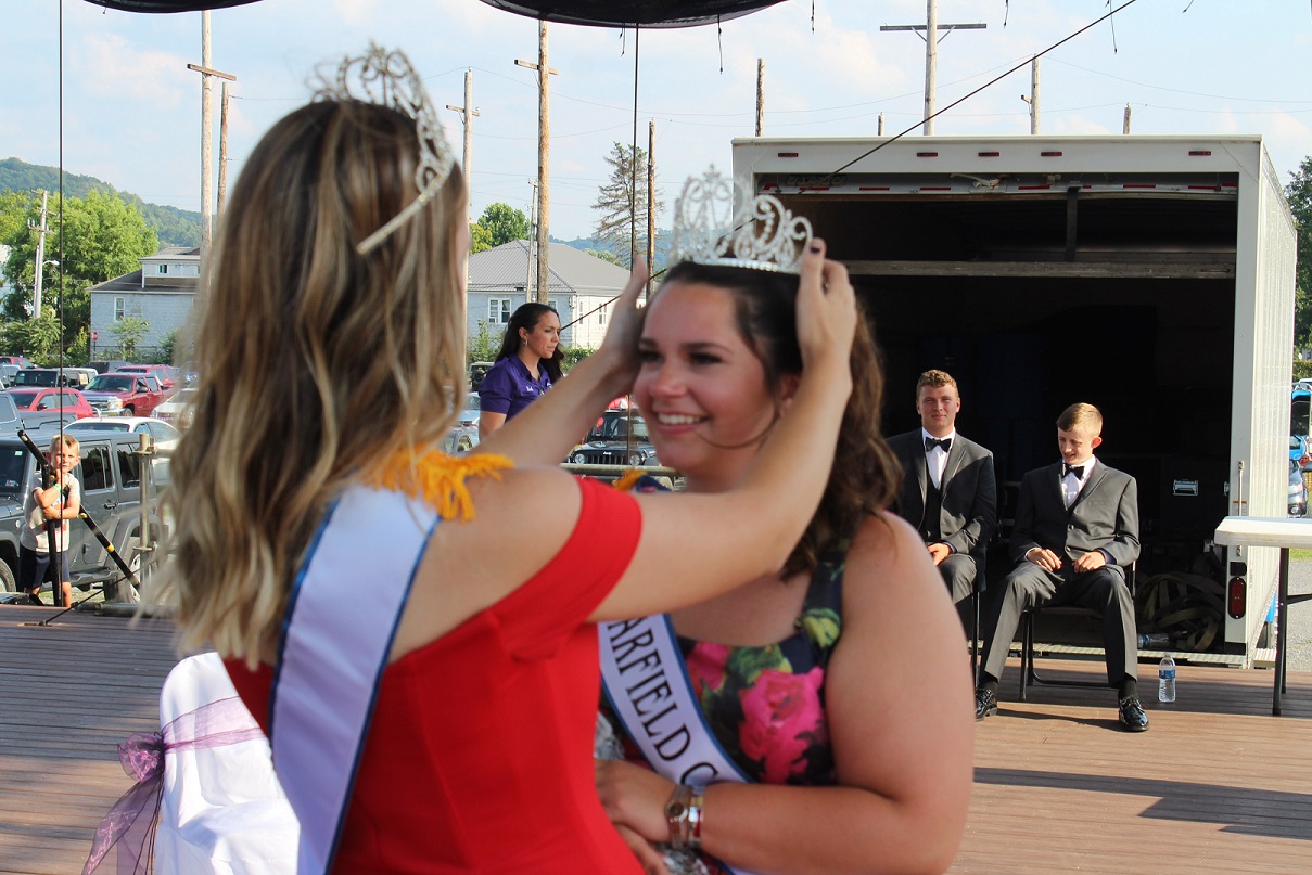 2019 Clearfield County Fair Queen Rebecca Liddle, 19, of DuBois (Photo by GANT News Editor Jessica Shirey)