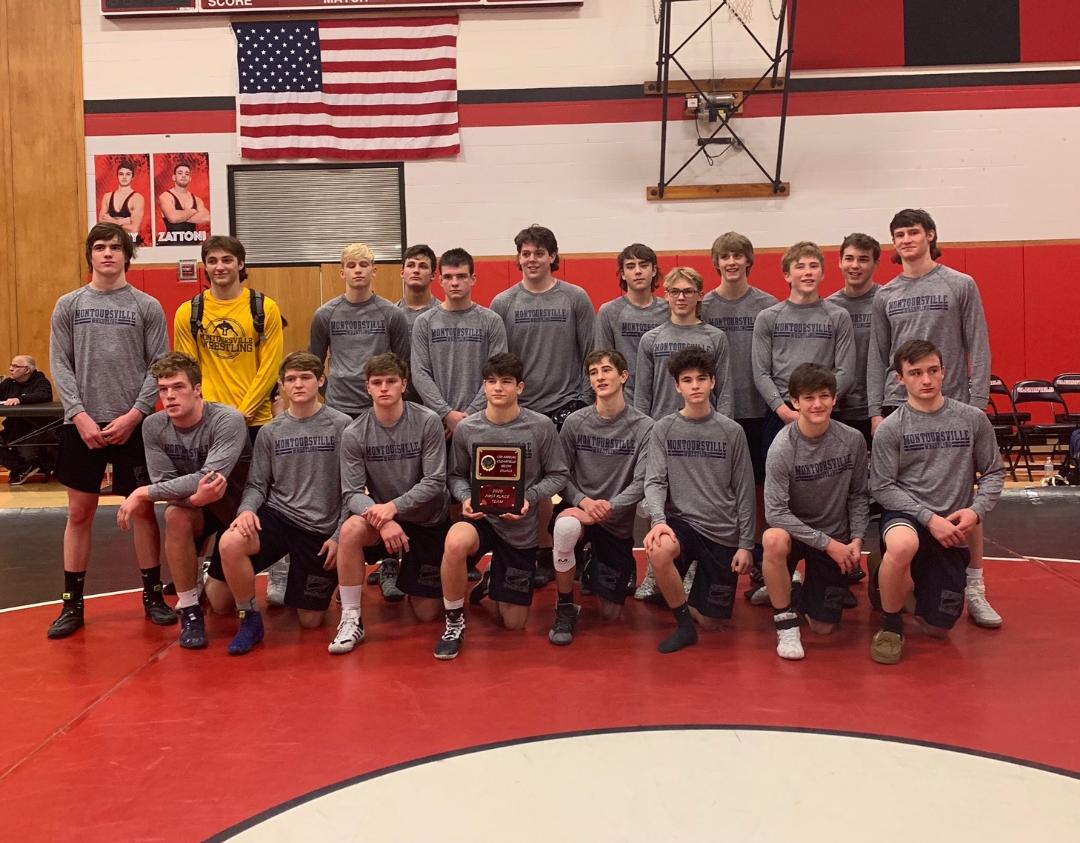 12th Annual Bison Duals Champs - the Montoursville Warrors (Photo by Eve Siegel)