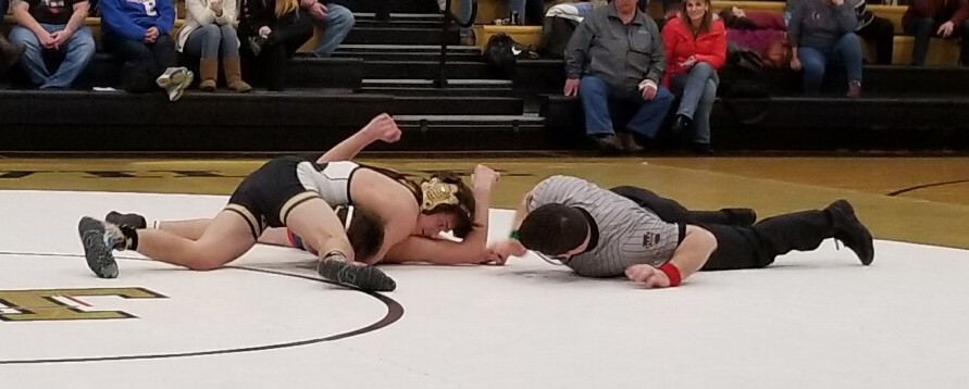 Zach Holland remained undefeated on the season at 24-0