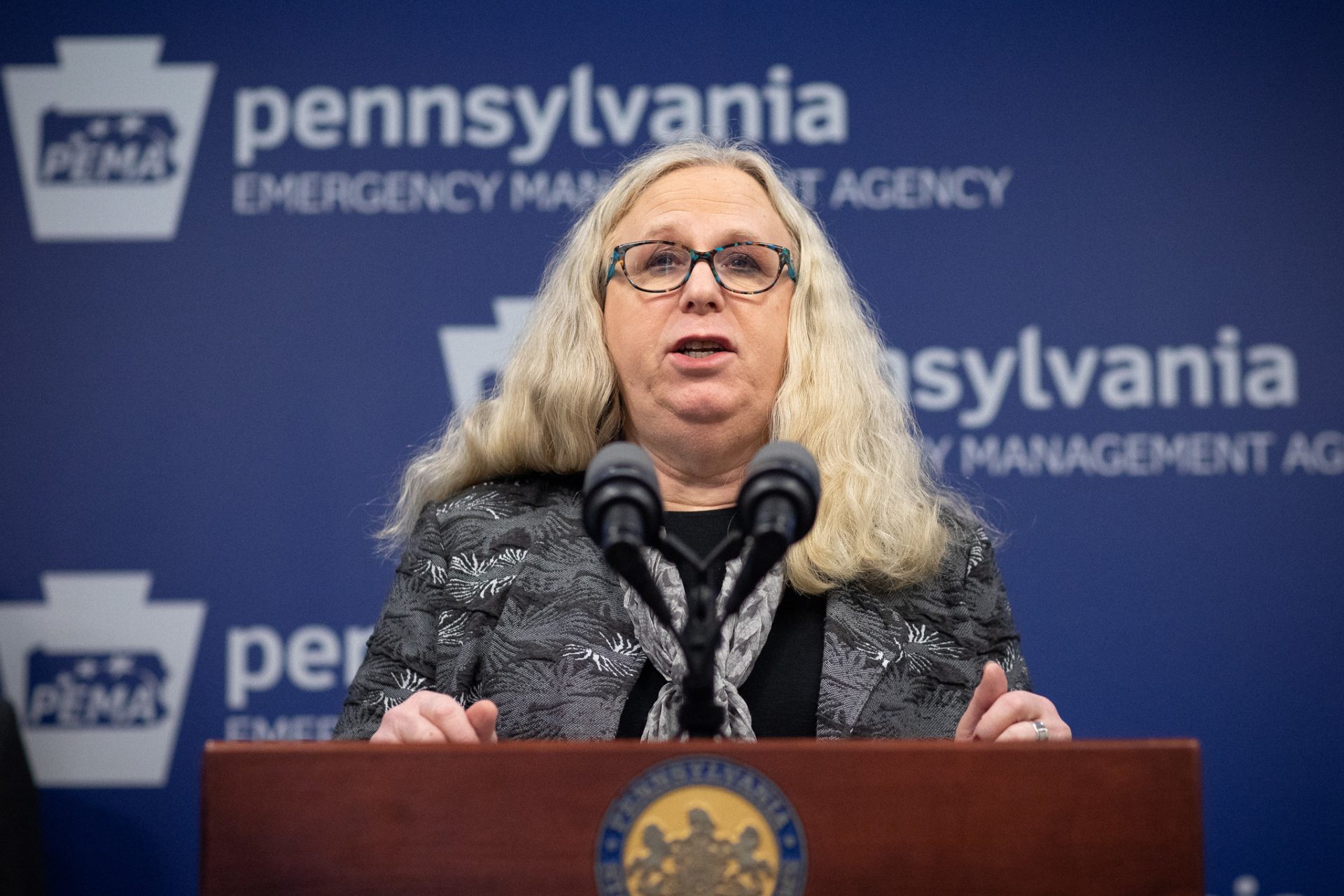 Secretary of Health Dr. Rachel Levine speaks during a press conference on March 16, 2020.

 Governor Tom Wolf / Flickr