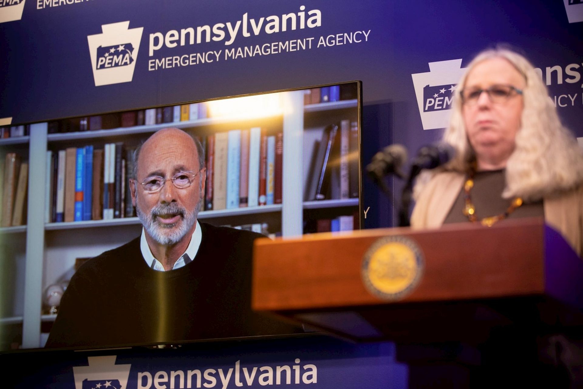 Gov. Tom Wolf, who is currently working remotely, recently tested negative for the coronavirus after a potential exposure.

Commonwealth Media Services