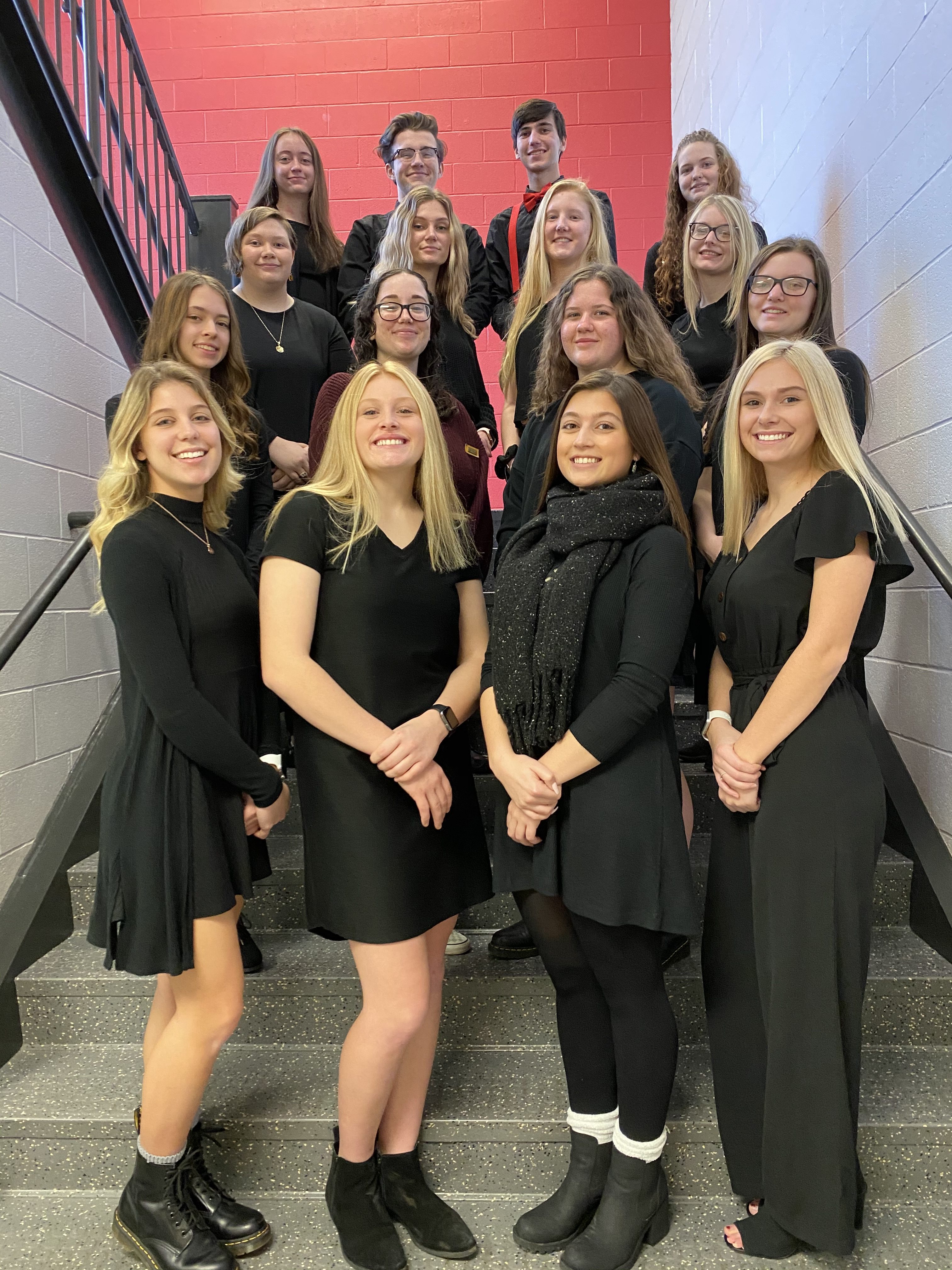Pictured are the Clearfield Area Junior-Senior High School Queen of Hearts candidates. In the back, from left, are: Kyra Mollura, Cruz Wright, Lennon Miller and Kelseekay Charles.
In the third row are: Isabelle Passmore, Alyssa Twigg, Raegan Mikesell and Kimberly Wilsoncroft. In the second row are: Taylor Trinidad, Kaitlyn McBride, Anna Hale and Mclain Alt.
In front, from left, are: Avry Grumblatt, Adrian Rowles, Bella Spingola and Madison Davis. (Provided photo)