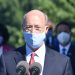 Gov. Tom Wolf speaks during a news conference outside the Pennsylvania Commission on Crime and Delinquency in Harrisburg, Pa., on July 14, 2020.  Ed Mahon / PA Post