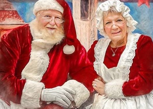 Santa and Mrs. Claus will make an appearance at Penn State DuBois on December 5, for the 26th Annual Breakfast with Santa.   (A Day's Dream Fine Art and Photography, DuBois, PA).