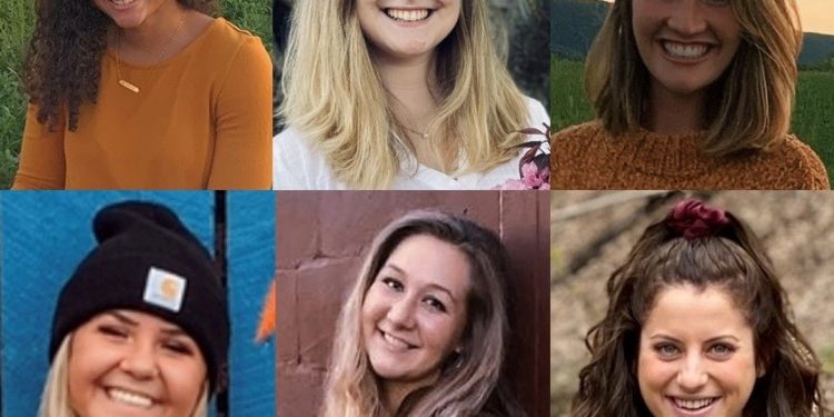 Shown are LHU students who have helped out the last several months as COVID-19 contact tracers. Clockwise from top left, are Trinity Sumrall, Payton Bell, MCartney Register, Alex Massari, Kayla Mushala and Madison Dura.  (Provided photo)