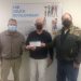 Clearfield County Charitable Foundation presents a check to the Mo Valley YMCA Anti-Hunger Program.   Pictured, from left, are: Mark McCracken, executive director, CCCF; Mel Curtis, Mo Valley YMCA director; and John Harpster, CCCF board member. (Provided photo)