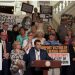 Rep. Mark Rozzi (D., Berks) is seen here at a 2018 rally at the state Capitol advocating for a change in state law to allow lawsuits for child sex abuse.

JOSE F. MORENO / Philadelphia Inquirer Photograp