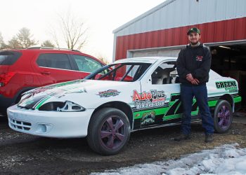 Austin Fedder is taking his small car to a very big stage.