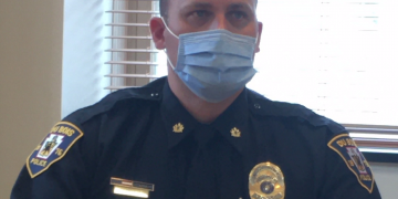 DuBois City Assistant Police Chief Dustin Roy (Photo by GANT News Editor Jessica Shirey)