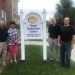 The Clearfield County Charitable Foundation awarded grant funding in 2020 to the Good Samaritan Center in Clearfield for a new sign in front of their Men’s Shelter.   
Pictured are CCCF Executive Director Mark McCracken, Good Samaritan Board Chair Michelle Fannin, Good Samaritan Center Chief Executive Officer Douglas K. Bloom and Good Samaritan Board Member Brent Thomas.  (Provided photo)