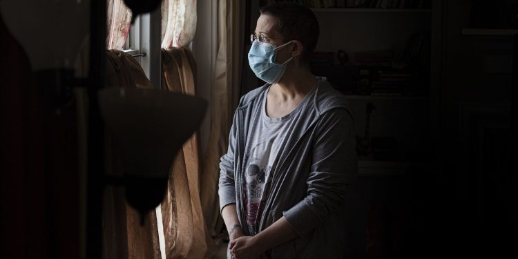 Stacey Horrocks (seen here at her home in Boyertown) applied for rent relief in March, but her application stalled in April when Berks County’s program began trying to contact her landlord, Rose Gross.

JOSE F. MORENO / Philadelphia Inquirer