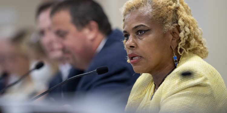 Former state Rep. Margo Davidson was charged in July with stealing from taxpayers and misusing campaign funds, helping her pad a legislative salary that’s already among the most generous in the country.

ALEJANDRO A. ALVAREZ / Philadelphia Inquirer