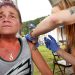 Holley Snyder, 45 of Hanover Township in Luzerne County, received the Johnson & Johnson vaccine at the Wayne County Fair.

Fred Adams / For Spotlight PA